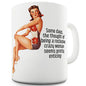 Reclusive Crazy Woman Ceramic Mug