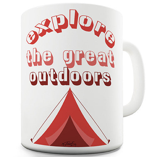 Explore The Great Outdoors Ceramic Mug