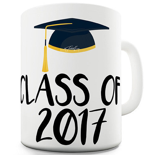 Personalised Graduation Hat Class Of Add Year Novelty Mug