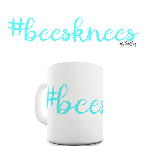 Hash Tag Bees Knees Novelty Mug