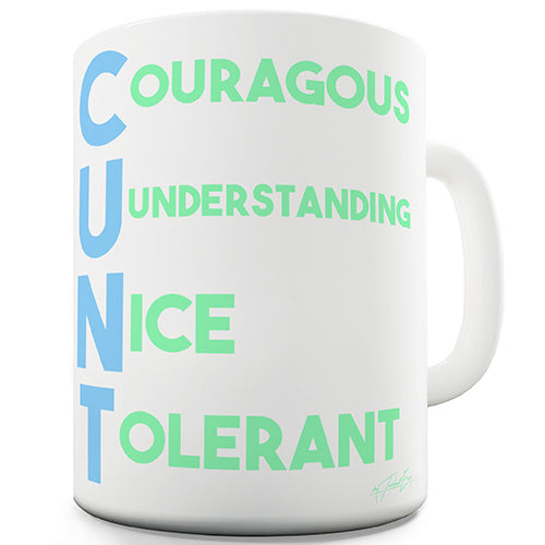 C-nt Acrostic Poem Funny Mug