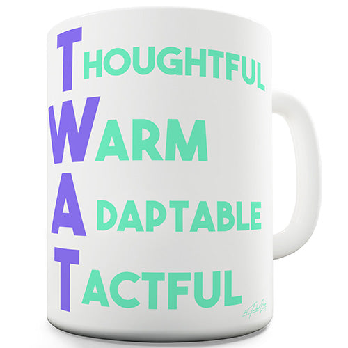 Tw-t Acrostic Poem Funny Mug