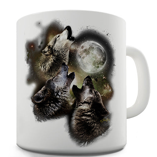 Wolfpack Moon Novelty Mug