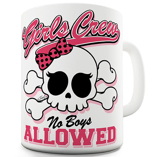 No Boys Allowed Novelty Mug