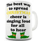 The Best Way To Spread Christmas Cheer Novelty Mug