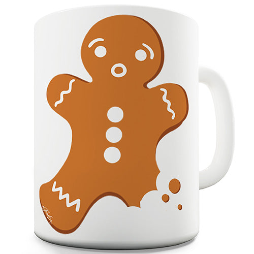 Someone Ate The Gingerbread Man Novelty Mug