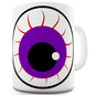 Spooky Purple Eye Novelty Mug