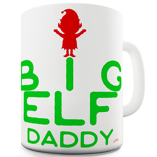 Personalised Big Elf Funny Mug