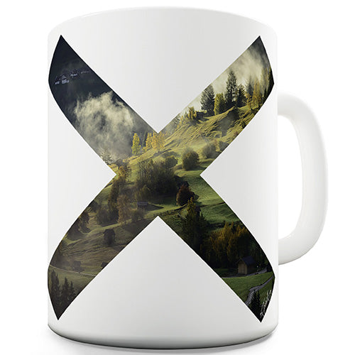 X Landscape Novelty Mug