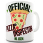 Official Pizza Inspector Ceramic Mug