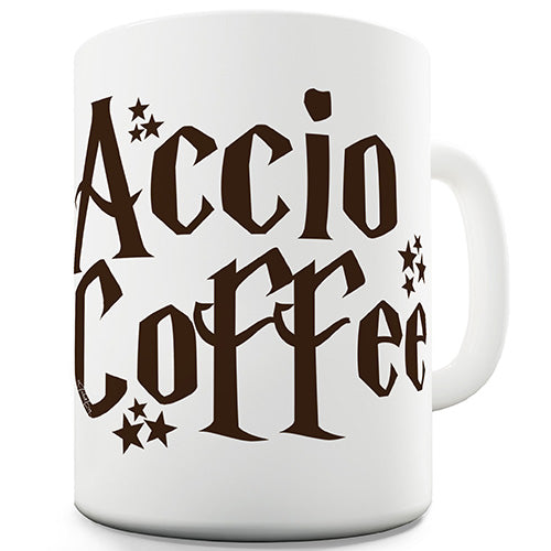 Accio Coffee Novelty Mug