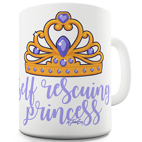 Self Rescuing Princess Ceramic Mug