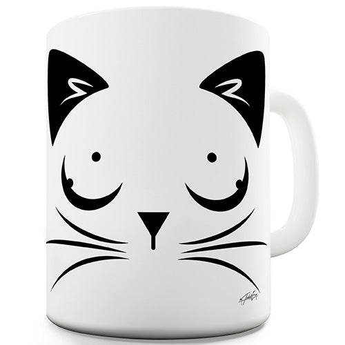 Cat Eyes Ceramic Mug