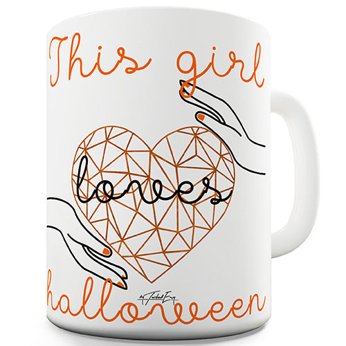 This Girl Love Halloween Funny Mug