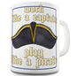 Work Like A Captain Novelty Mug