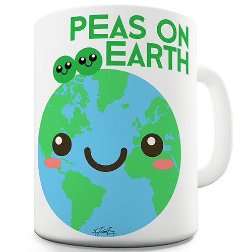 Peas On Earth Funny Mug