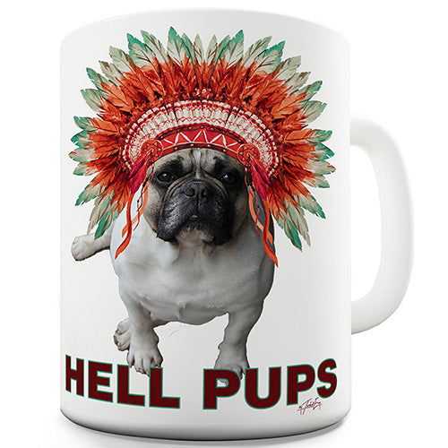 Puppy Costume Hell Pups Ceramic Mug