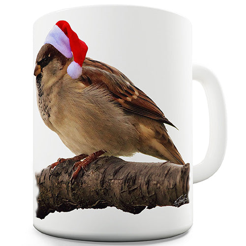 Christmas Bird Ceramic Mug