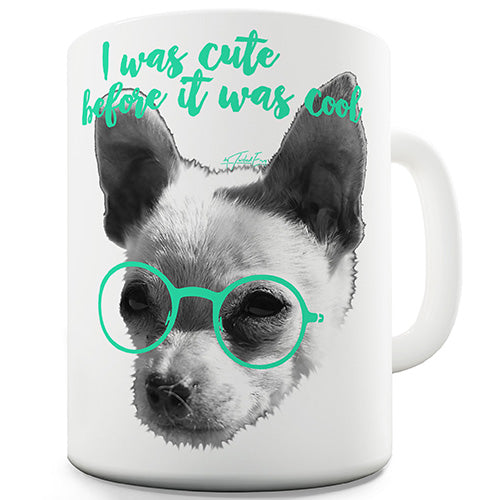 I Was Cute Before It Was Cool Funny Mug