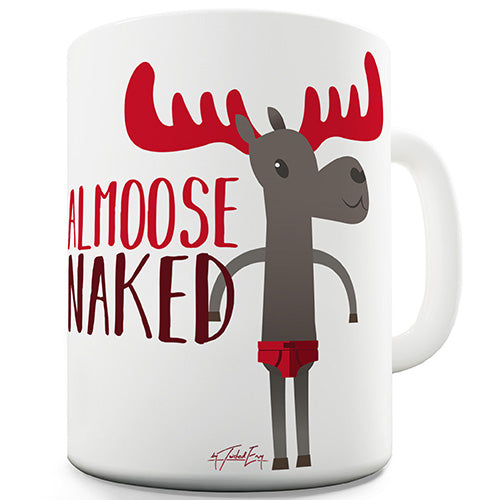 Almoose Naked Novelty Mug