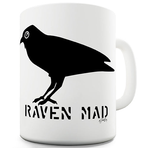 Raven Mad Ceramic Mug