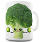 Cute Cheerleader Brocolli Funny Mug