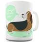 That Was For Me Bassett Hound Funny Mug