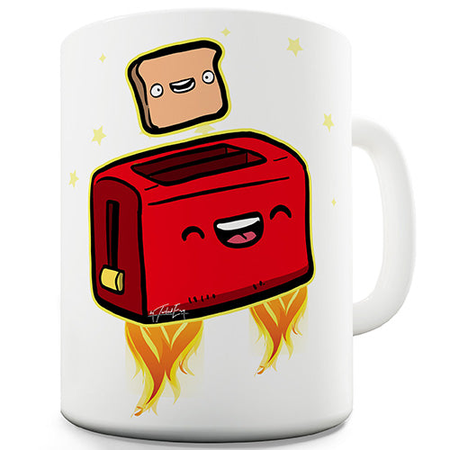 Space Toaster Ceramic Mug