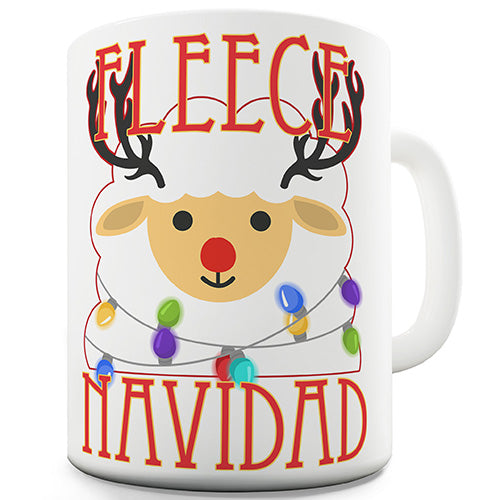 Fleece Navidad Funny Mug