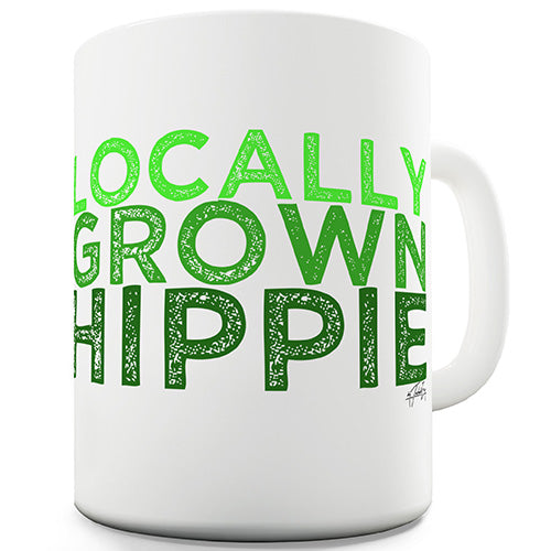 Locally Grown Hippie Ceramic Mug