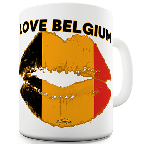 Love Belgium Novelty Mug