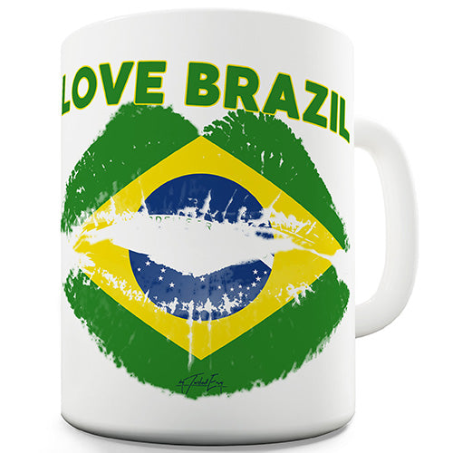 Love Brazil Ceramic Mug