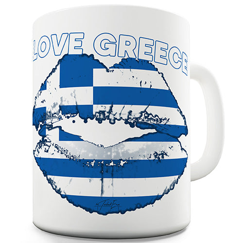 Love Greece Ceramic Mug