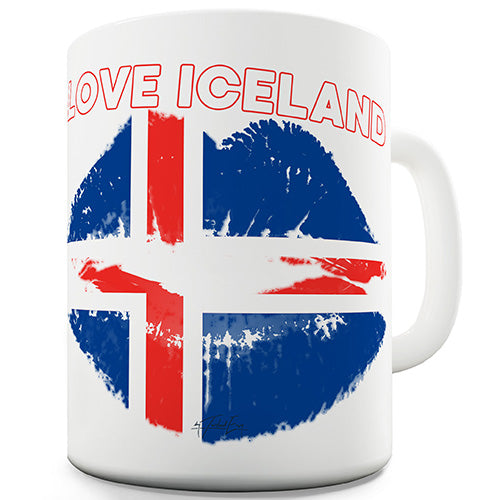 Love Iceland Novelty Mug