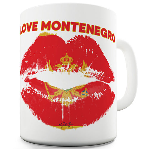 Love Montenegro Novelty Mug