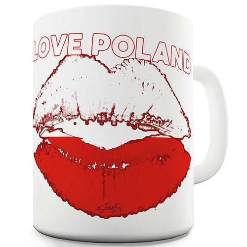 Love Poland Novelty Mug