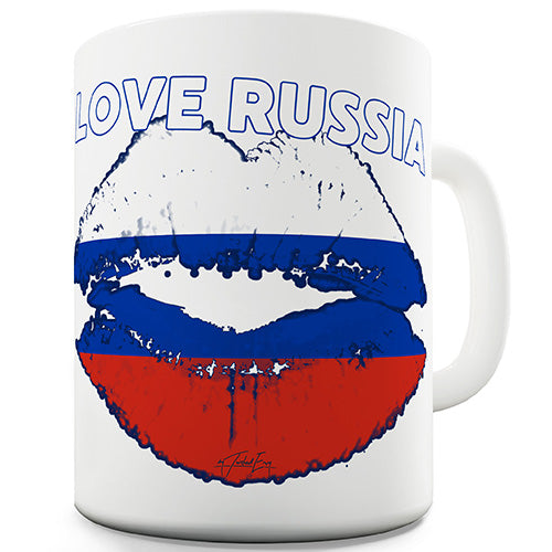 Love Russia Funny Mug