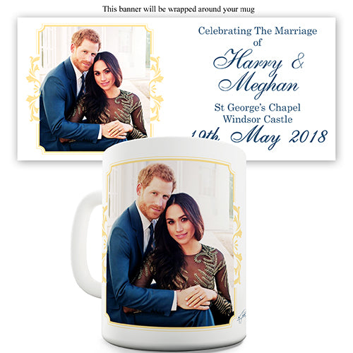 Harry And Meghan Marriage Windsor Castle Ceramic Mug