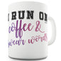 I Run On Coffee & Swear Words Novelty Mug