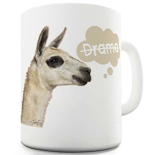 Llama Drama Novelty Mug