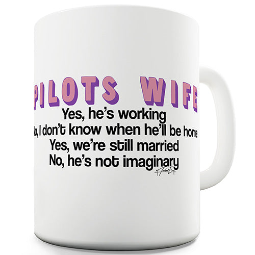 Pilot's Wife Ceramic Mug