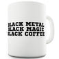 Black Metal Magic Coffee Ceramic Mug