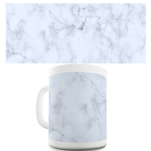 Blue Marble Pattern Funny Mug