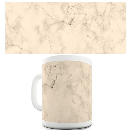 Peach Marble Pattern Funny Mug