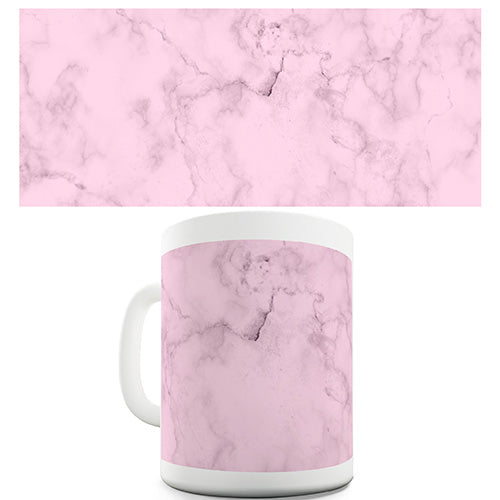 Pink Marble Pattern Ceramic Mug