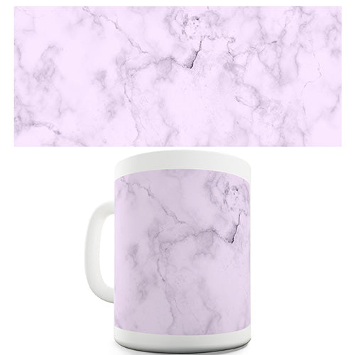 Purple Marble Pattern Funny Mug