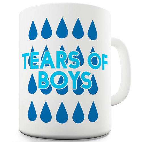 Tears Of Boys Ceramic Mug