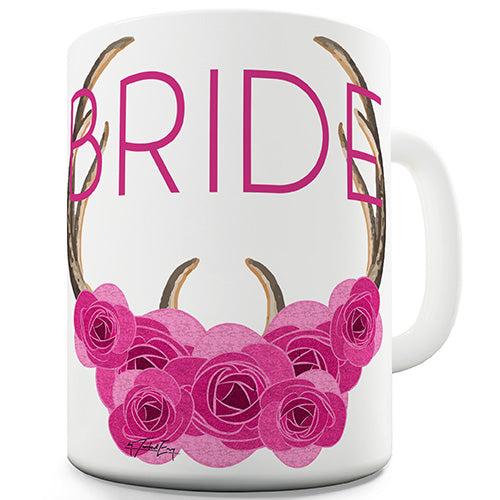 Bride Antlers Novelty Mug