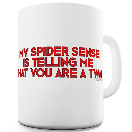 My Spider Sense Novelty Mug