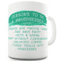 Reasons To Be A Hairdresser Novelty Mug